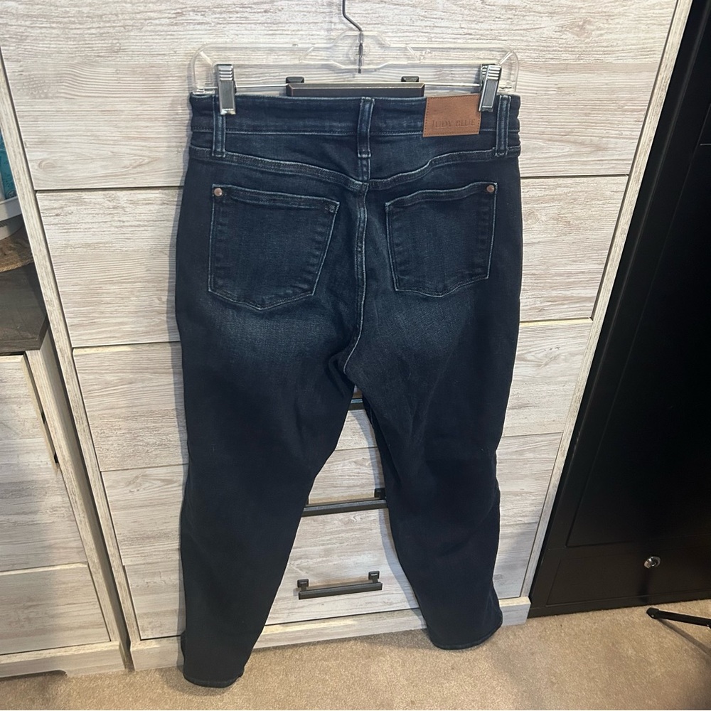 Judy Blue dark wash jeans boyfriend fit 5/27 - Picture 4 of 5